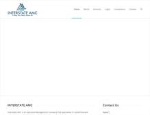 Tablet Screenshot of interstateamc.com